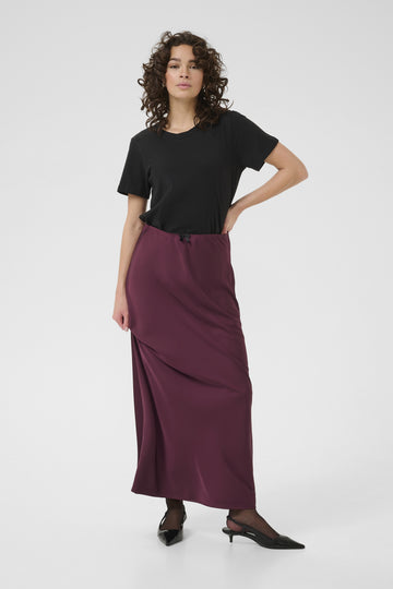 Hill Satin Skirt